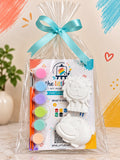 DIY POP baby lion and pig  painting kit for kids and adults