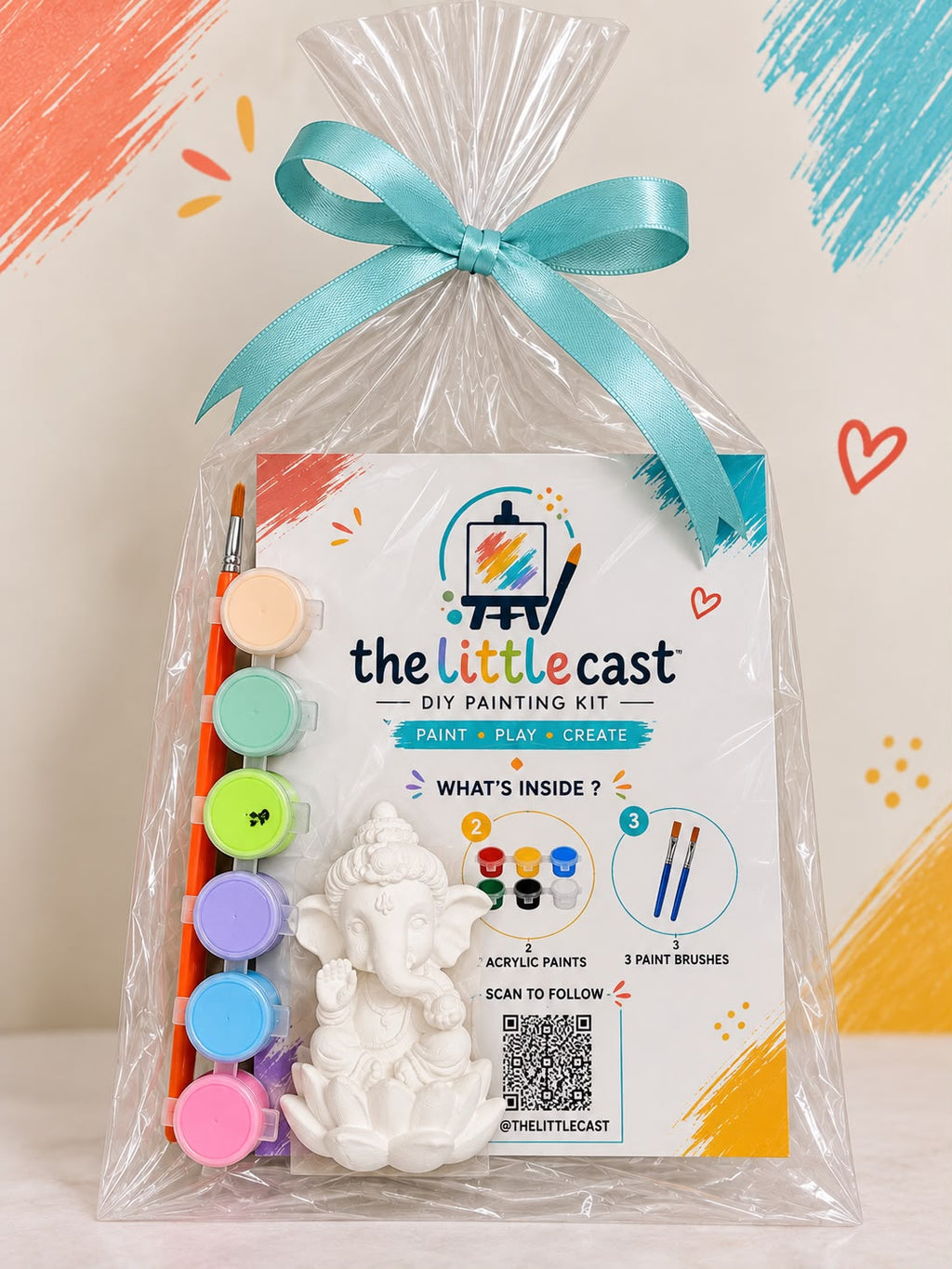 DIY POP cute ganpati painting kit for kids and adults