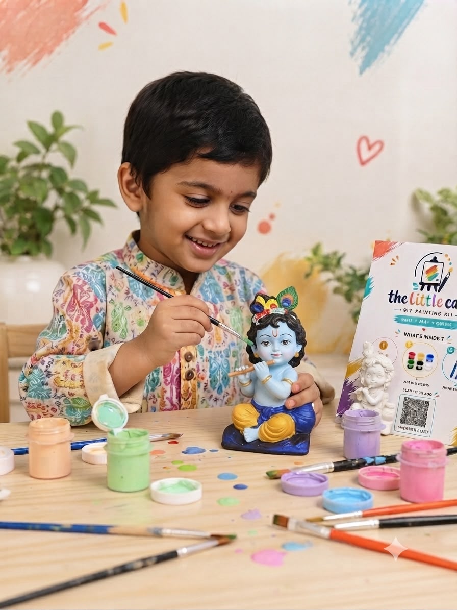 DIY POP little Krishna painting kit for kids and adults
