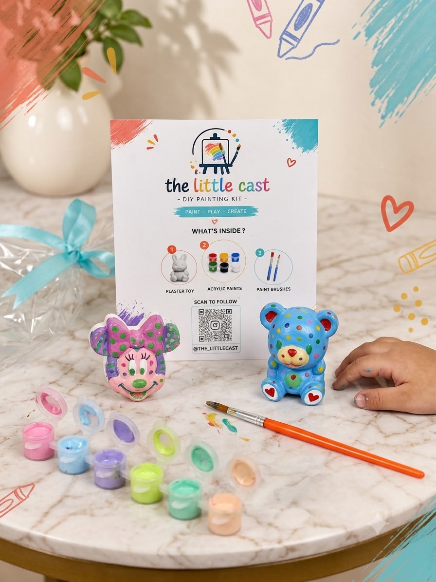 DIY POP cute toy painting kit for kids and adults