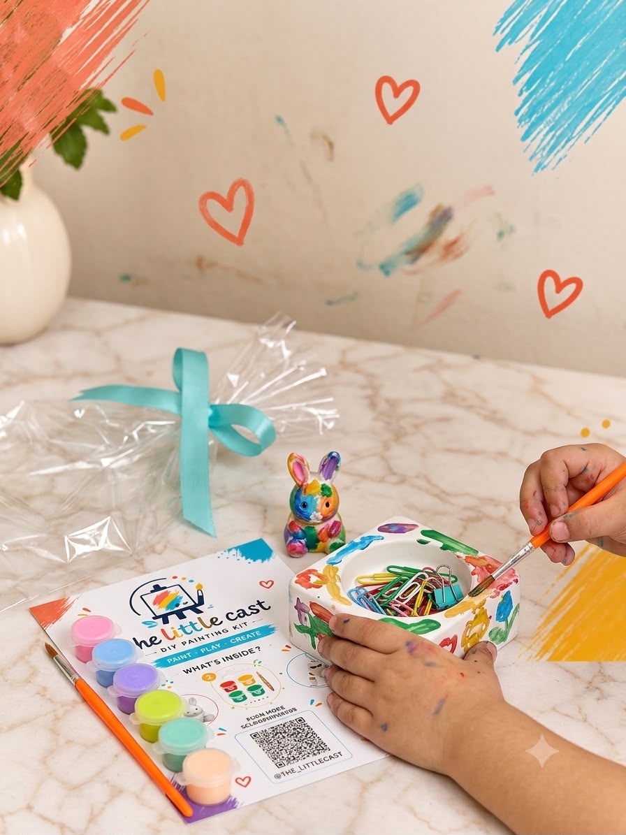 DIY POP clip holder painting kit for kids and adults